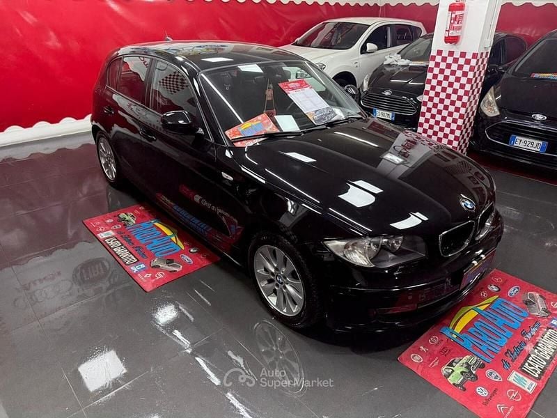 Usata BMW 116 116 CV (85 kW) 2009 Nero Utilitaria