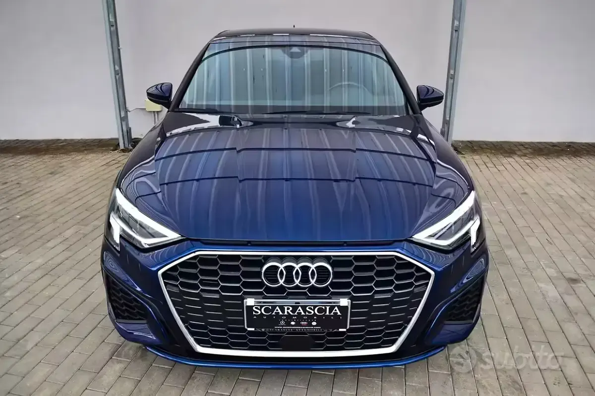 Usata Audi A3 S-Line 116 CV (85 kW) 2024 Blu Berlina