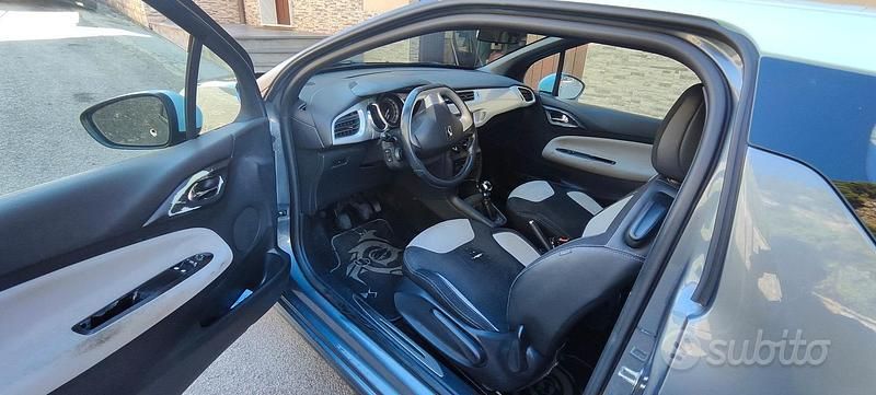 Usata DS Automobiles DS3 Chic 95 CV (69 kW) 2010 Grigio Berlina