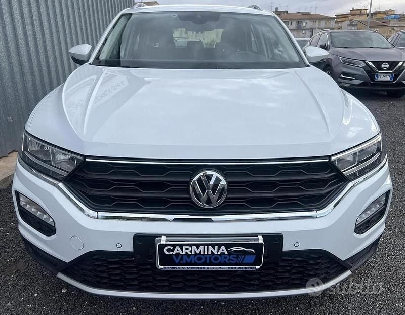 Usata VW T-Roc Style 150 CV (110 kW) 2018 Bianco SUV