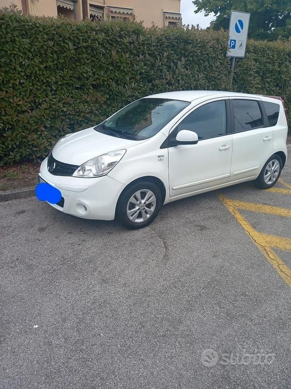 Usata Nissan Note 88 CV (64 kW) 2009 Bianco Monovolume