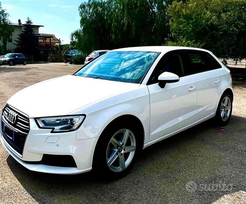 Usata Audi A3 Sportback g-tron 131 CV (96 kW) 2019 Bianco Utilitaria