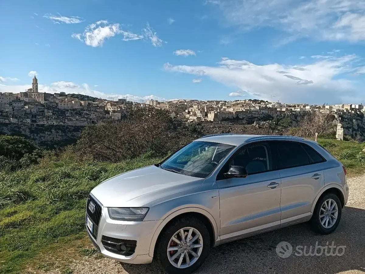 Usata Audi Q3 S-Line 150 CV (110 kW) 2014 Grigio SUV