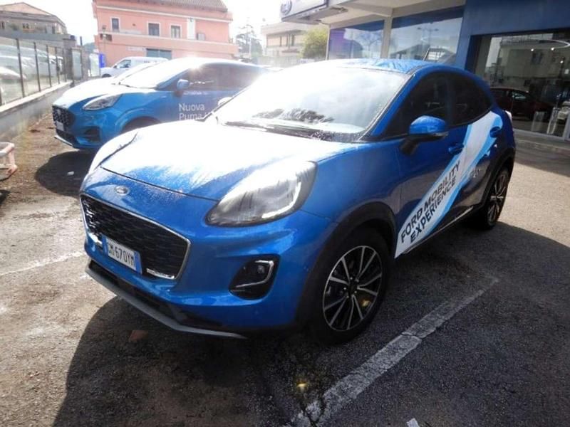 Usata Ford Puma Titanium 125 CV (91 kW) 2023 Digital aqua blue SUV