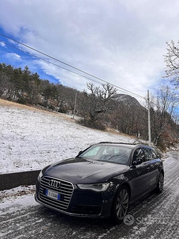 Usata Audi A6 190 CV (139 kW) 2015 Grigio Station wagon