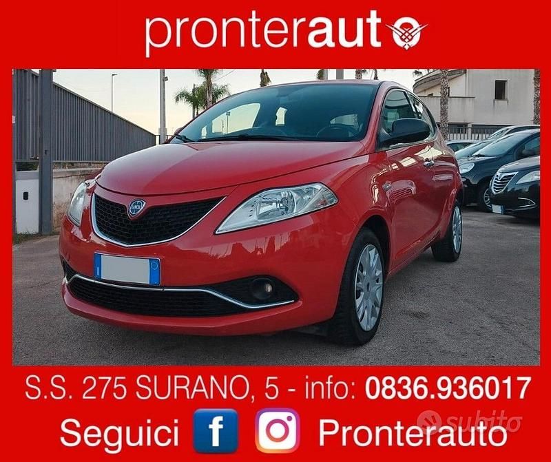 Rosso Usata 2016 Lancia Ypsilon Gold Due volumi | 8700 € (Buon prezzo) - Immagine 1/4