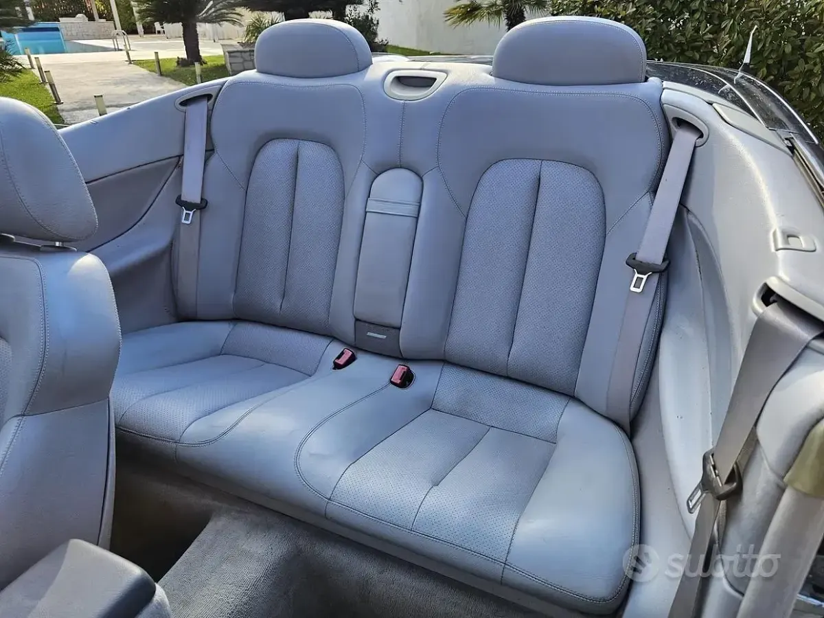 Usata Mercedes CLK200 Avantgarde 192 CV (141 kW) 2000 Blu Cabrio