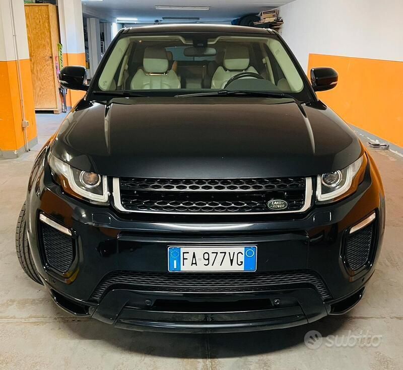 Usata Land Rover Range Rover evoque Dynamic 150 CV (110 kW) 2011 Nero SUV