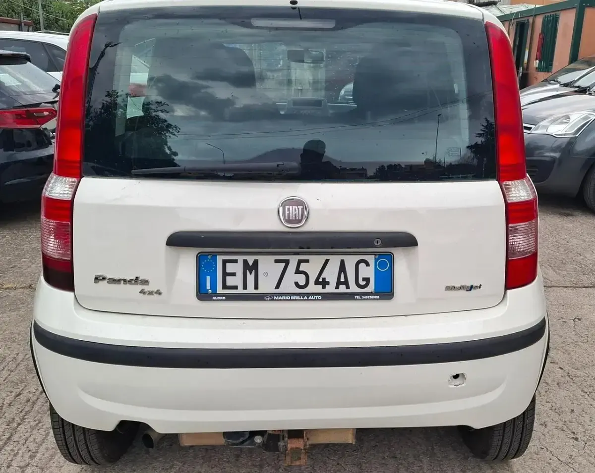 Usata Fiat Panda 4x4 69 CV (50 kW) 2009 Bianco Utilitaria