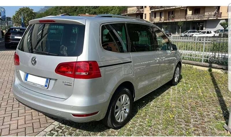 Usata VW Sharan Highline 140 CV (102 kW) 2012 Argento Monovolume
