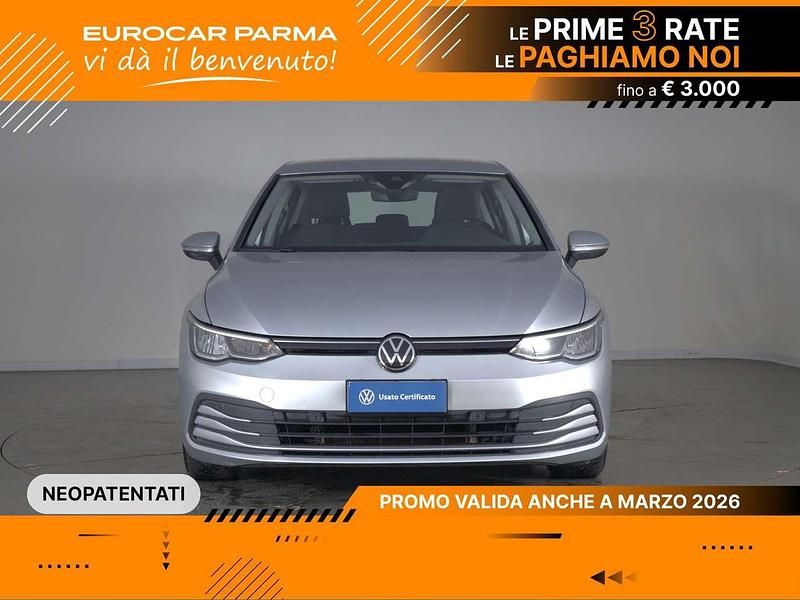 Usata VW Golf VIII Style 116 CV (85 kW) 2021 Reflex silver metallizzato Berlina