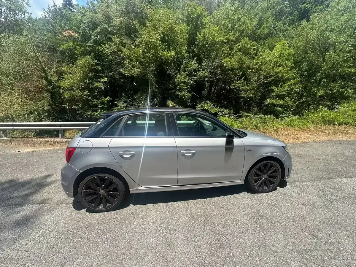 Usata Audi A1 S-Line 90 CV (66 kW) 2014 Grigio Utilitaria