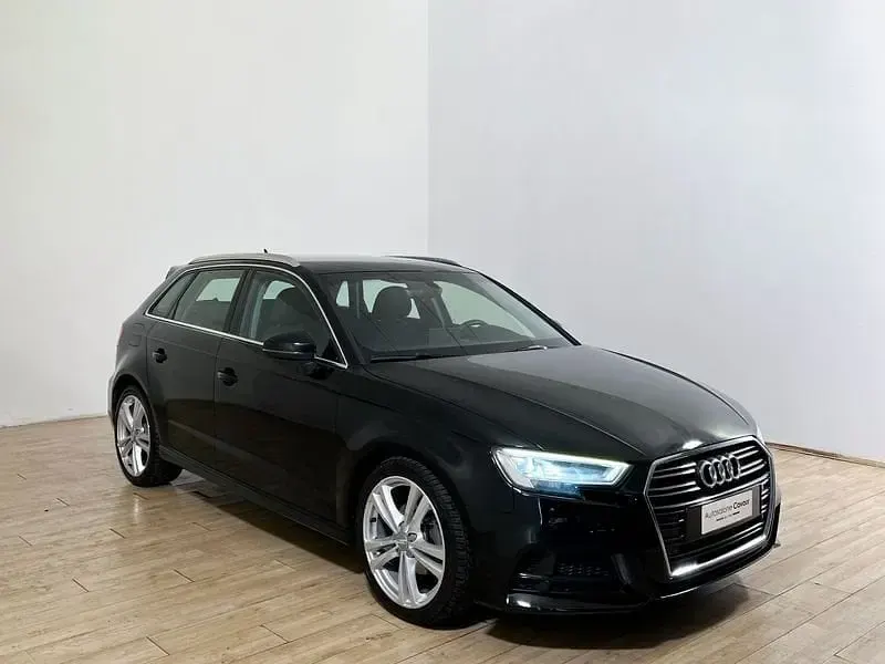 Usata Audi A3 Sportback g-tron Business 131 CV (96 kW) 2019 Nero Utilitaria