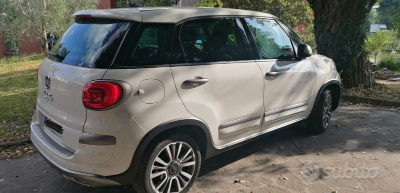 Usata Fiat 500L Cross 95 CV (69 kW) 2017 Bianco Monovolume