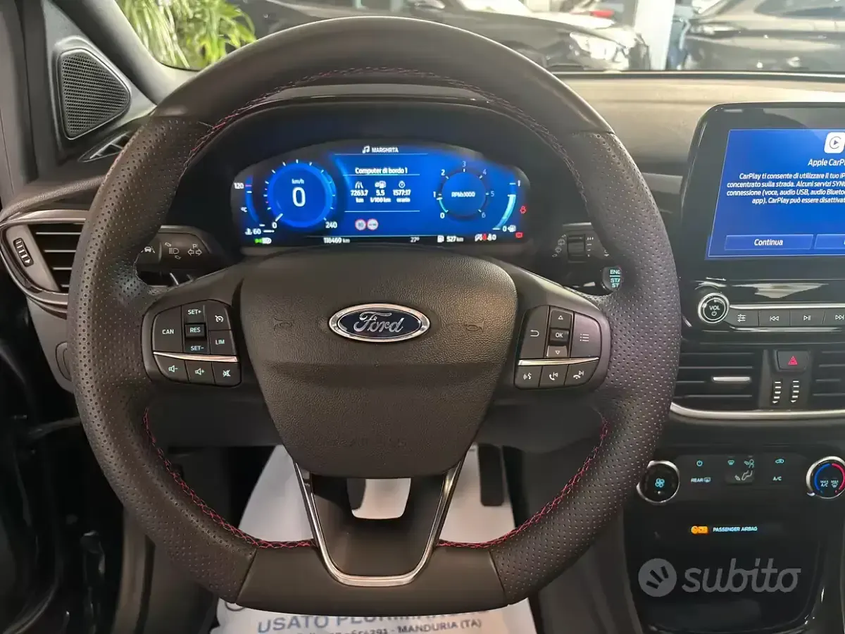 Usata Ford Puma ST-Line 120 CV (88 kW) 2021 Nero SUV