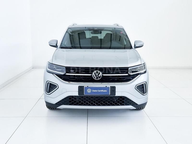 Nuova VW T-Cross R-line 115 CV (84 kW) 2025 Argento SUV