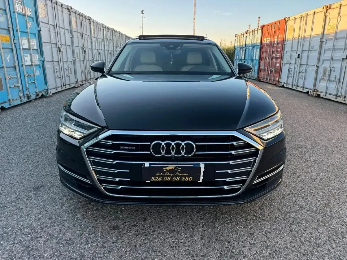 Usata Audi A8L 435 CV (319 kW) 2020 Nero Berlina