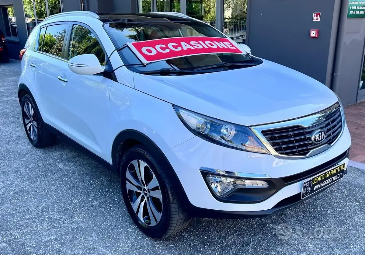 Gebraucht Kia Sportage 116 PS (85 kW) 2013 Weiß SUV