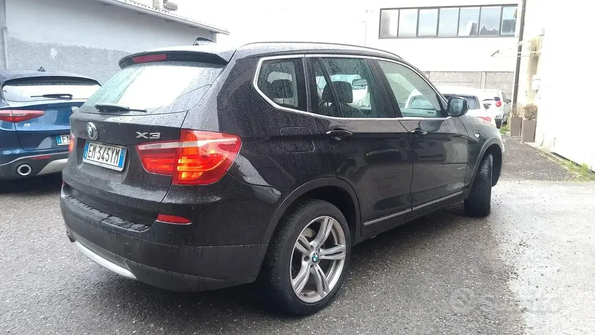 Usata BMW X3 258 CV (189 kW) 2012 Nero SUV