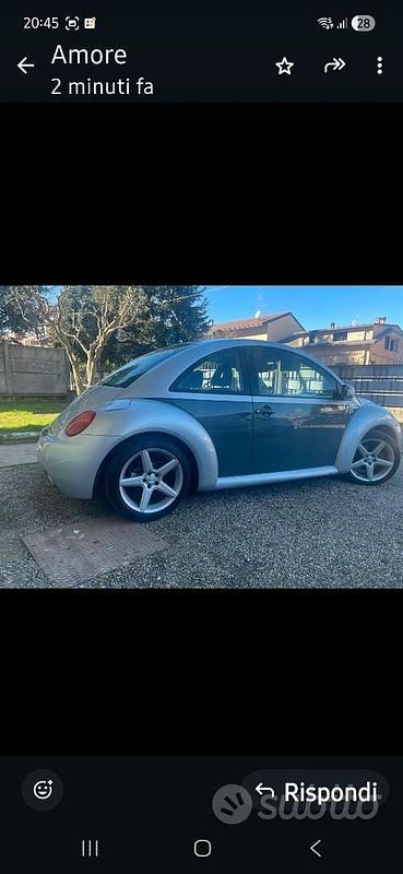 Usata VW New Beetle 102 CV (75 kW) 2002 Utilitaria