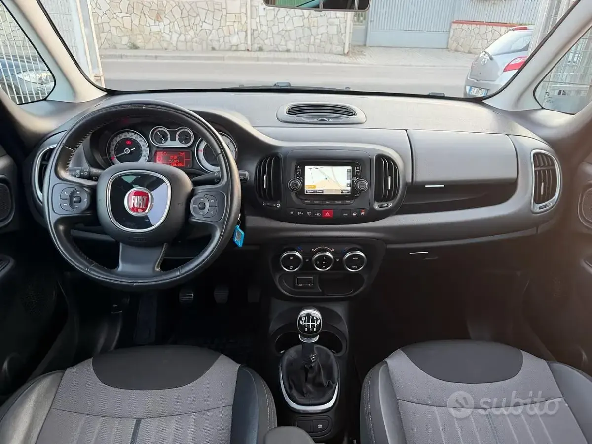 Usata Fiat 500L Living 120 CV (88 kW) 2016 Bianco Monovolume