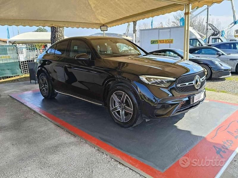 Usata Mercedes GLC220 AMG line 197 CV (144 kW) 2023 Nero Coupé
