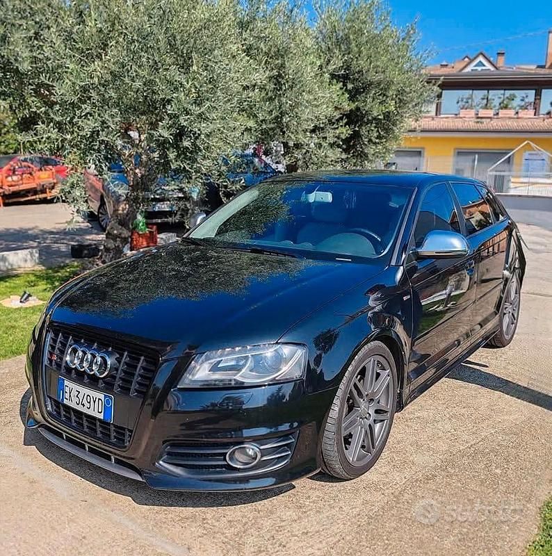 Usata Audi A3 S-Line 140 CV (102 kW) 2009 Nero Berlina