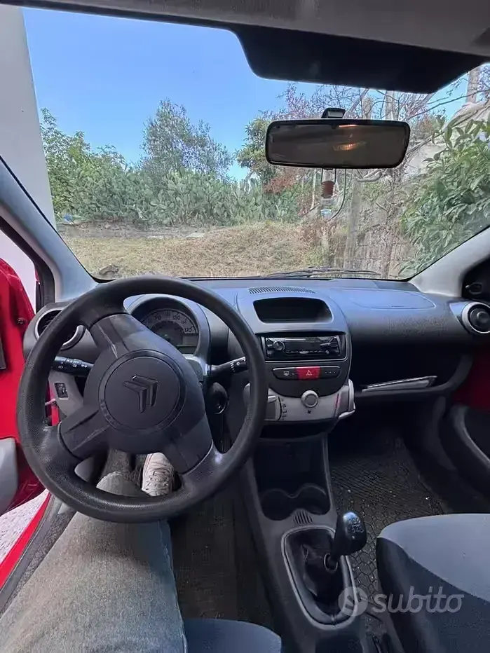 Usata Citroën C1 68 CV (50 kW) 2008 Rosso Utilitaria
