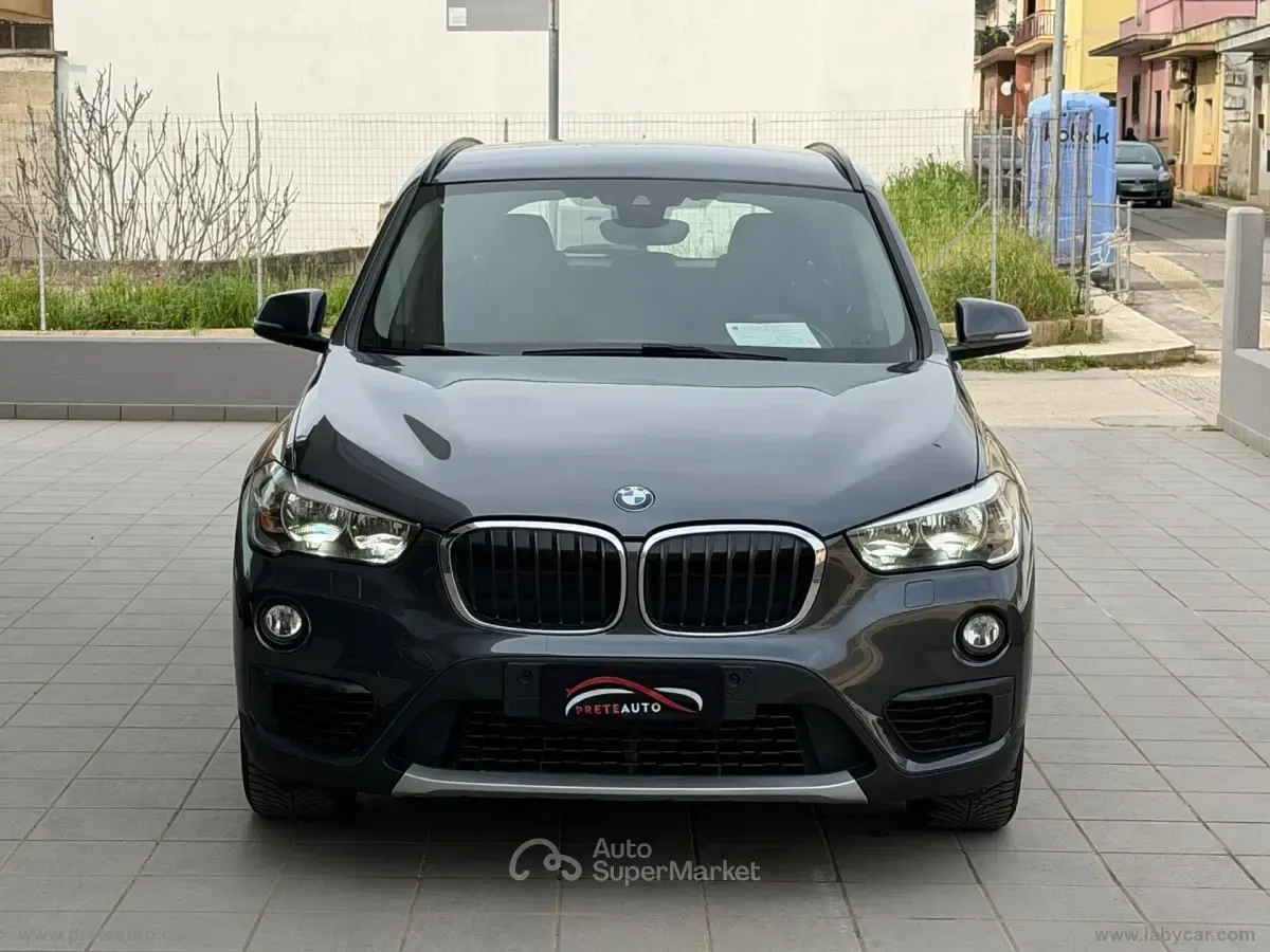 Usata BMW X1 Advantage 150 CV (110 kW) 2017 Grigio SUV
