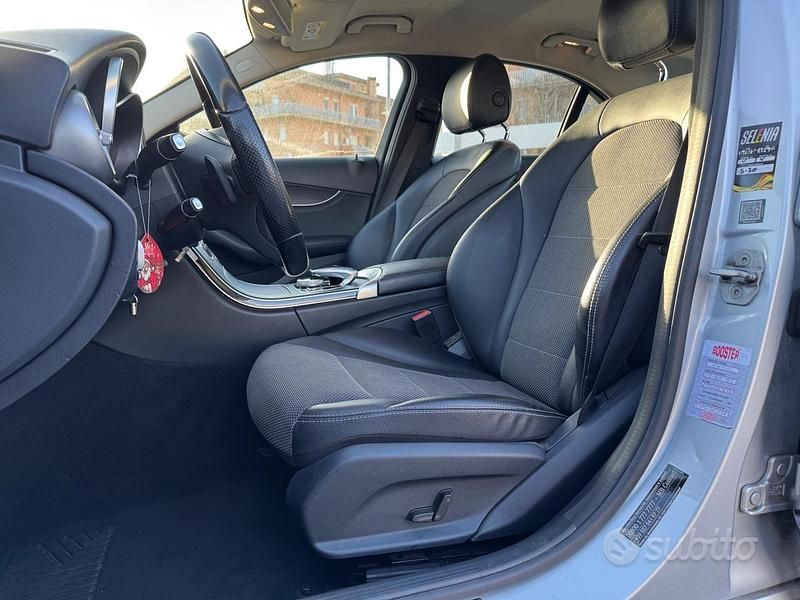 Usata Mercedes C220 170 CV (125 kW) 2016 Grigio Berlina