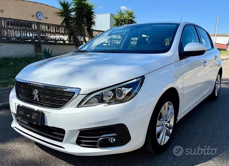 Usata Peugeot 308 Business-Line 131 CV (96 kW) 2020 Bianco Berlina