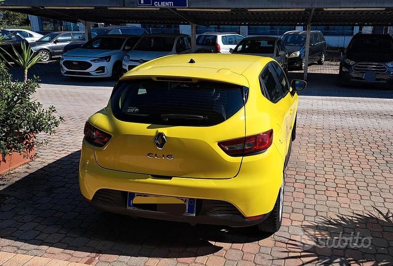 Usata Renault Clio IV 75 CV (55 kW) 2012 Giallo Berlina