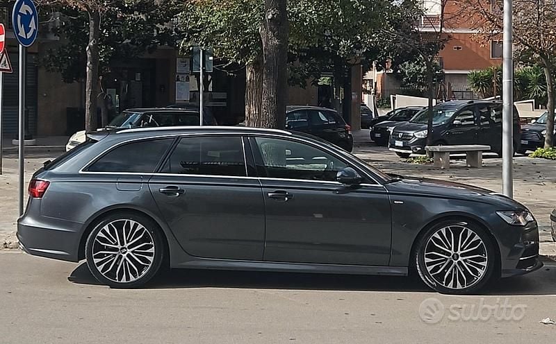 Usata Audi A6 S-Line 190 CV (139 kW) 2015 Grigio Station wagon