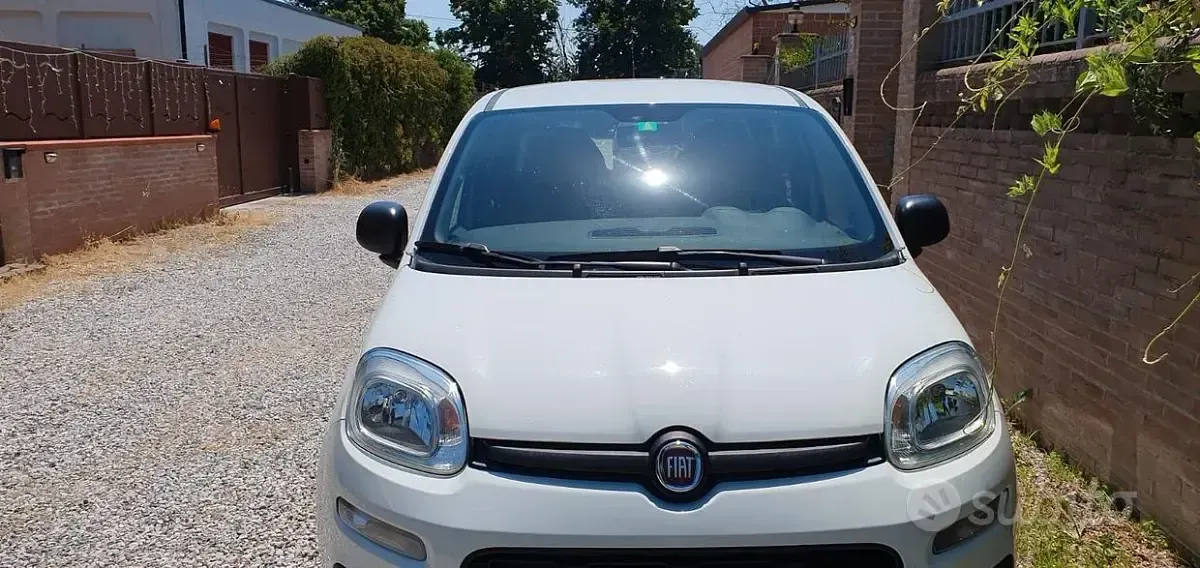 Usata Fiat Panda 69 CV (50 kW) 2019 Bianco Utilitaria