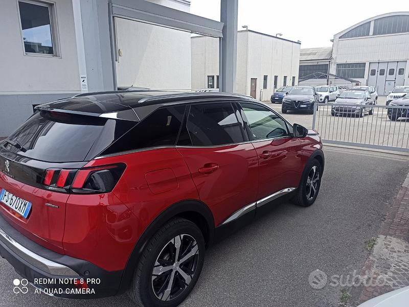 Rosso Usata 2019 Peugeot 3008 GT-line SUV | 15.000 € (Ottimo prezzo) - Immagine 1/4