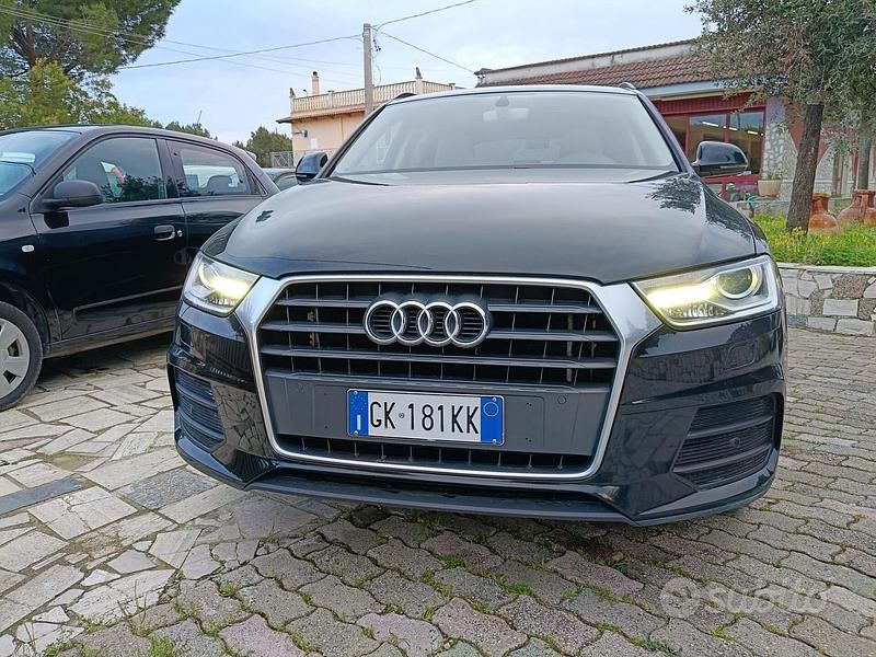 Usata Audi Q3 Sport 150 CV (110 kW) 2016 Nero SUV