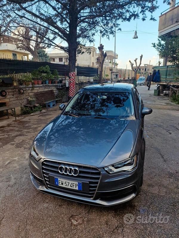 Usata Audi A3 S-Line 105 CV (77 kW) 2014 Grigio Berlina