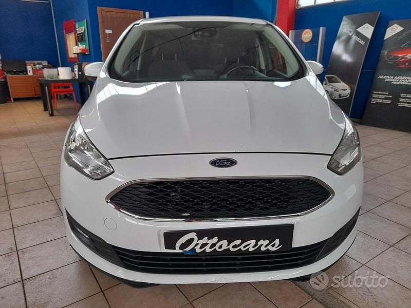 Usata Ford C-MAX Business Edition 120 CV (88 kW) 2019 Bianco Monovolume