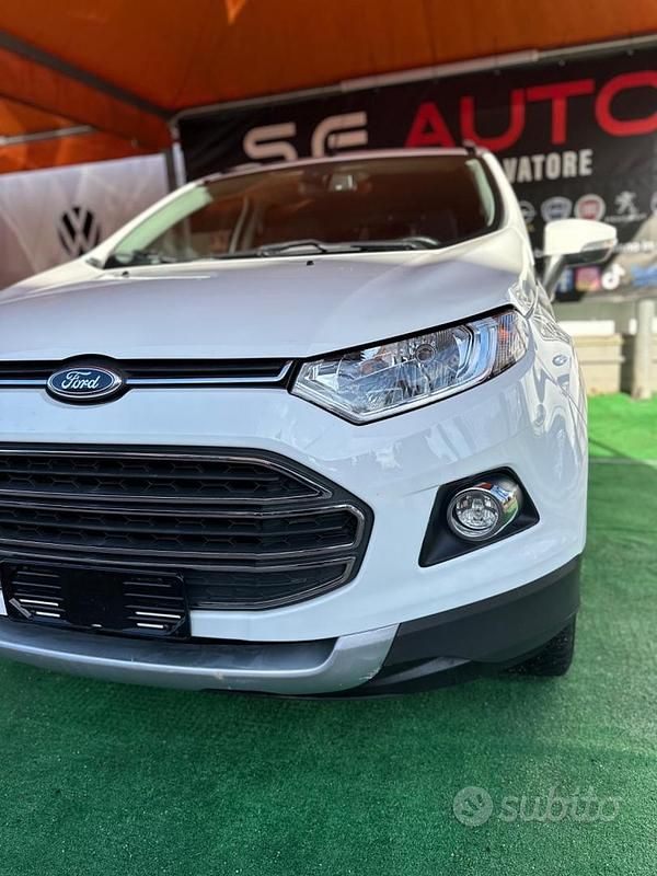 Usata Ford Ecosport Titanium 95 CV (69 kW) 2016 Bianco SUV