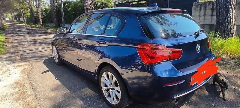 Usado BMW 116 116 HP (85 kW) 2015 Azul Citadino