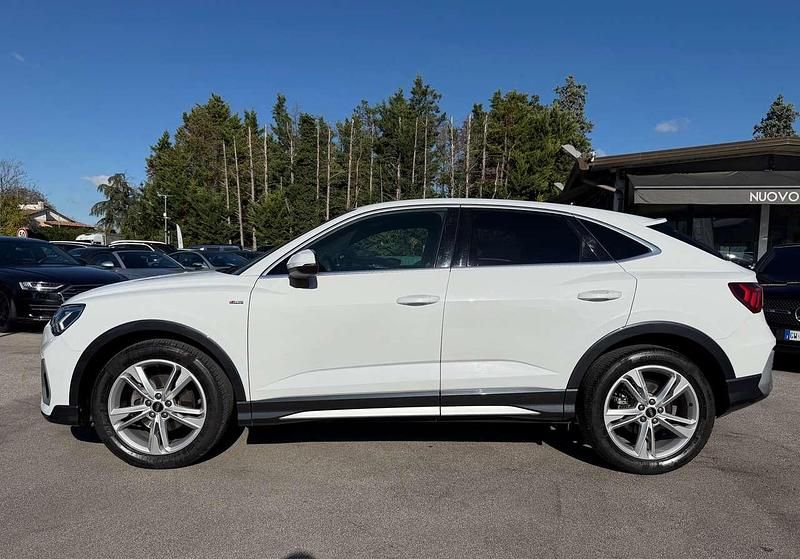 Usata Audi Q3 Sportback S-Line 150 CV (110 kW) 2021 Bianco SUV