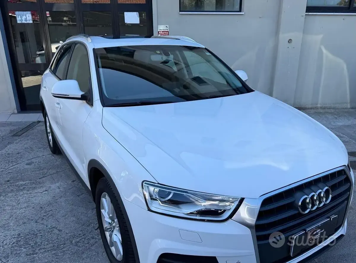 Usata Audi Q3 Design 120 CV (88 kW) 2016 Bianco SUV