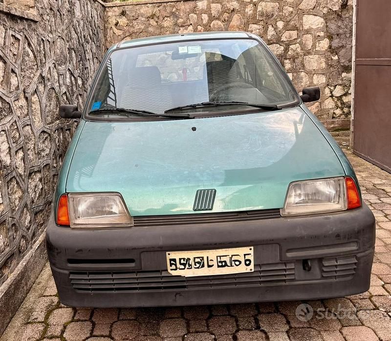 Usata Fiat Cinquecento 1993 Verde Utilitaria