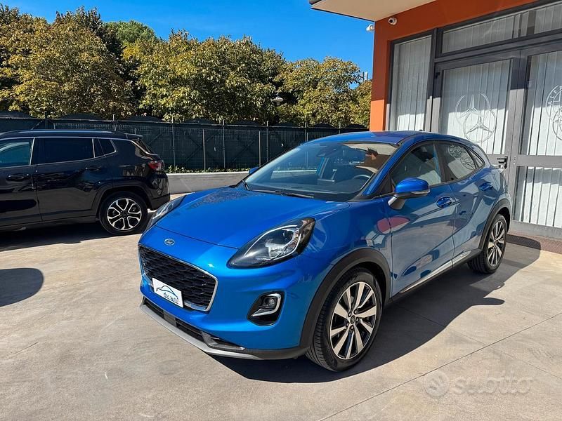 Second-hand Ford Puma Titanium X 120 CP (88 kW) 2021 Albastru Berlinǎ