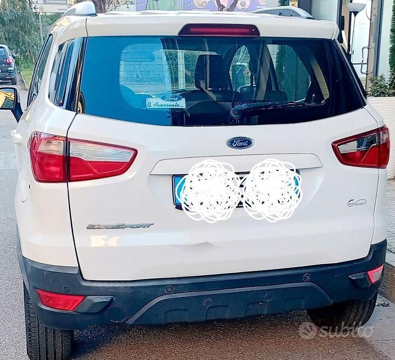 Usata Ford Ecosport 95 CV (69 kW) 2015 Bianco SUV