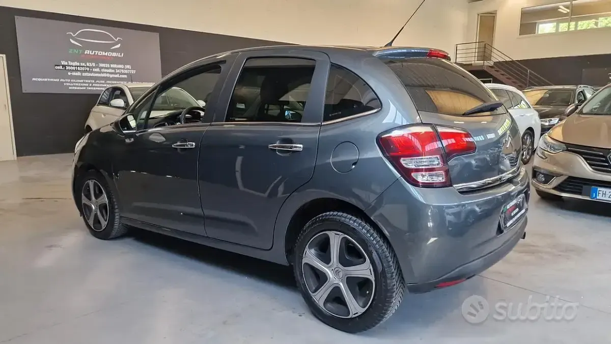 Usata Citroën C3 Exclusive 82 CV (60 kW) 2016 Grigio Berlina