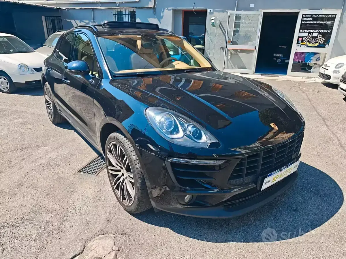 Usata Porsche Macan 250 CV (183 kW) 2016 Nero SUV
