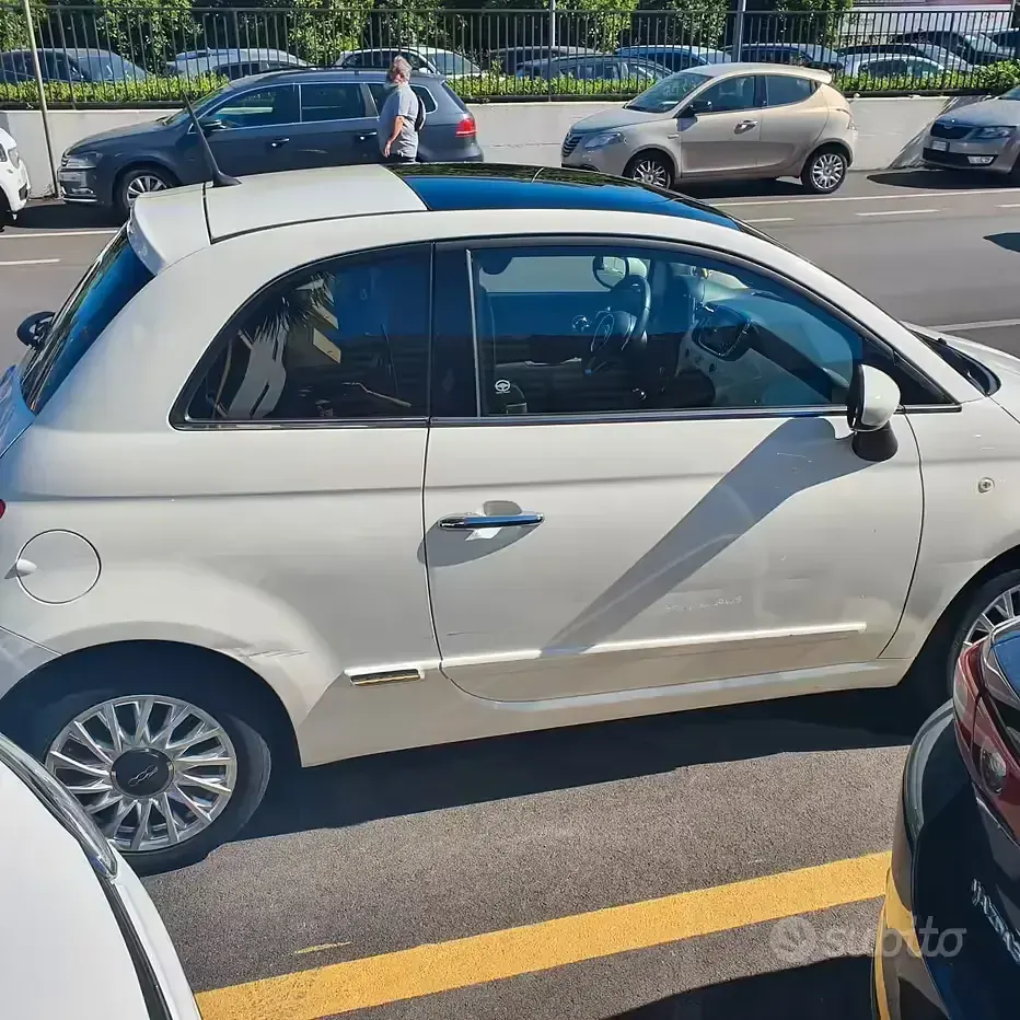 Usata Fiat 500 69 CV (50 kW) 2016 Bianco Berlina