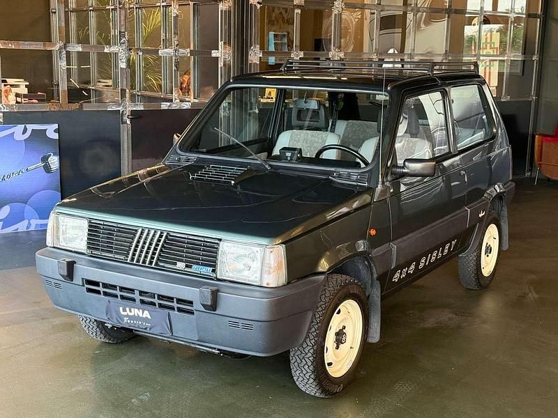 Usata Fiat Panda 4x4 50 CV (36 kW) 1990 Verde Utilitaria