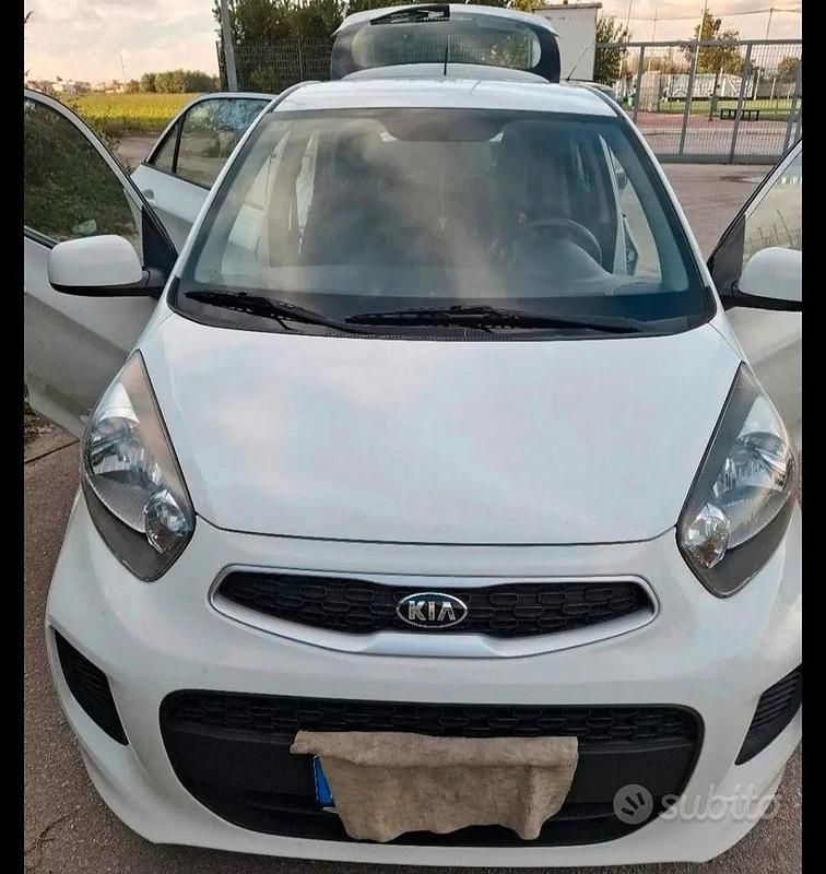Usata Kia Picanto 2016 Bianco Utilitaria